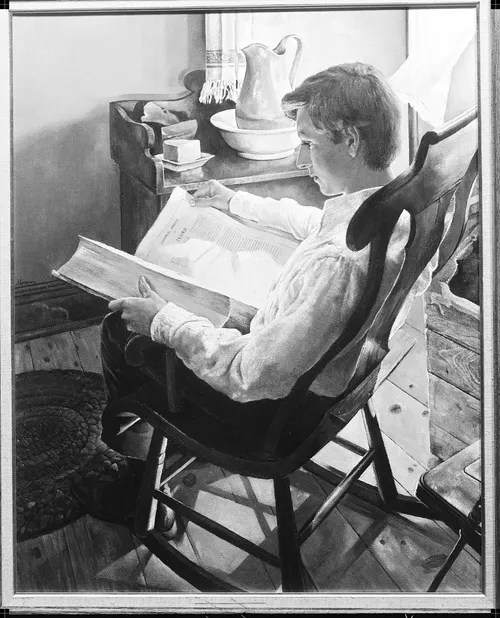 約瑟·斯密研讀經文