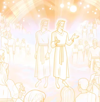 illustration of pre-earth life