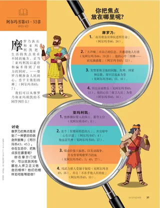 你把焦点放在哪里呢？