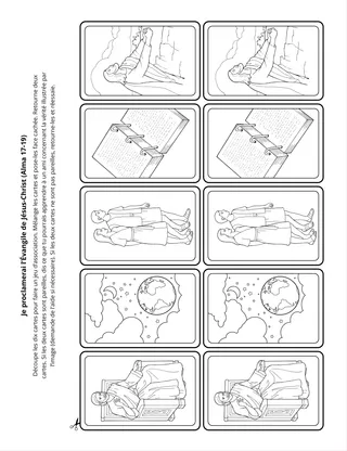 page d’activité : je peux parler de l’Évangile
