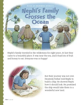 Nephi’s Family Crosses the Ocean, 1