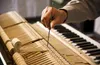 piano being tuned