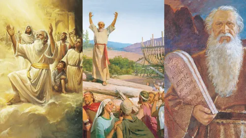 Enoch, Noah, and Moses