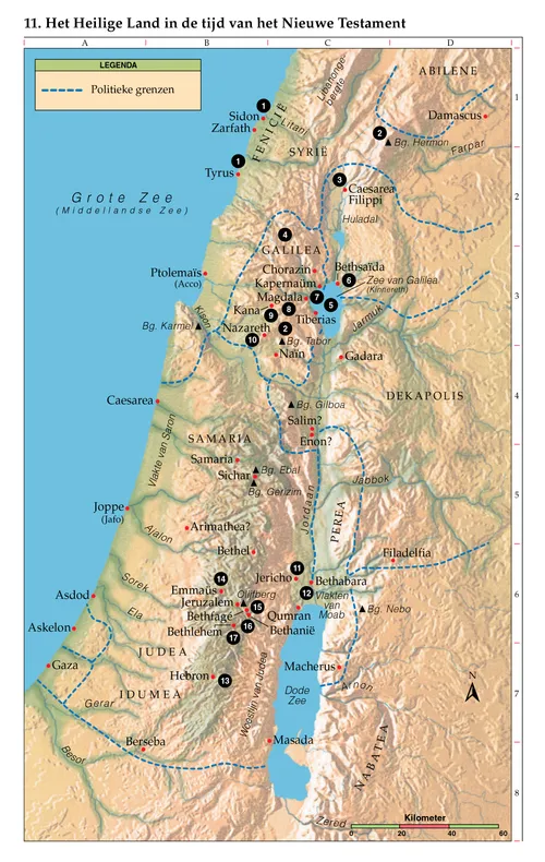 Bijbel kaart 11