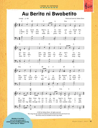 sheet music