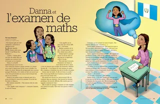 Danna and the math test