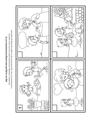 aktivitetsside: Jeg tror at jeg må være ærlig