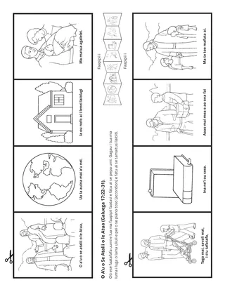 itulau o gaoioiga: O a’u o se atalii o le Atua
