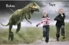 Dinosaur na hinahabol ang mga bata