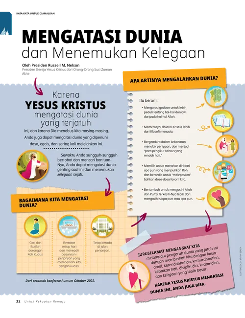 Mengatasi Dunia dan Menemukan Kelegaan