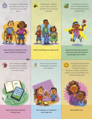 Your Body Is a Temple activity