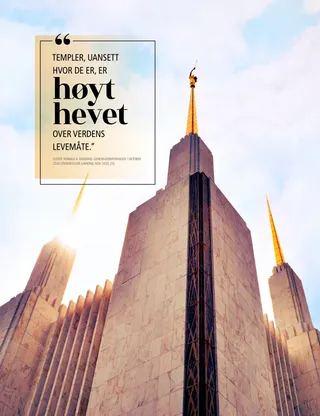 plakat “Hev deg over det”