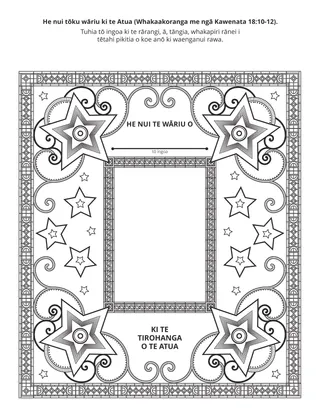 whārangi mahi mā ngā tamariki