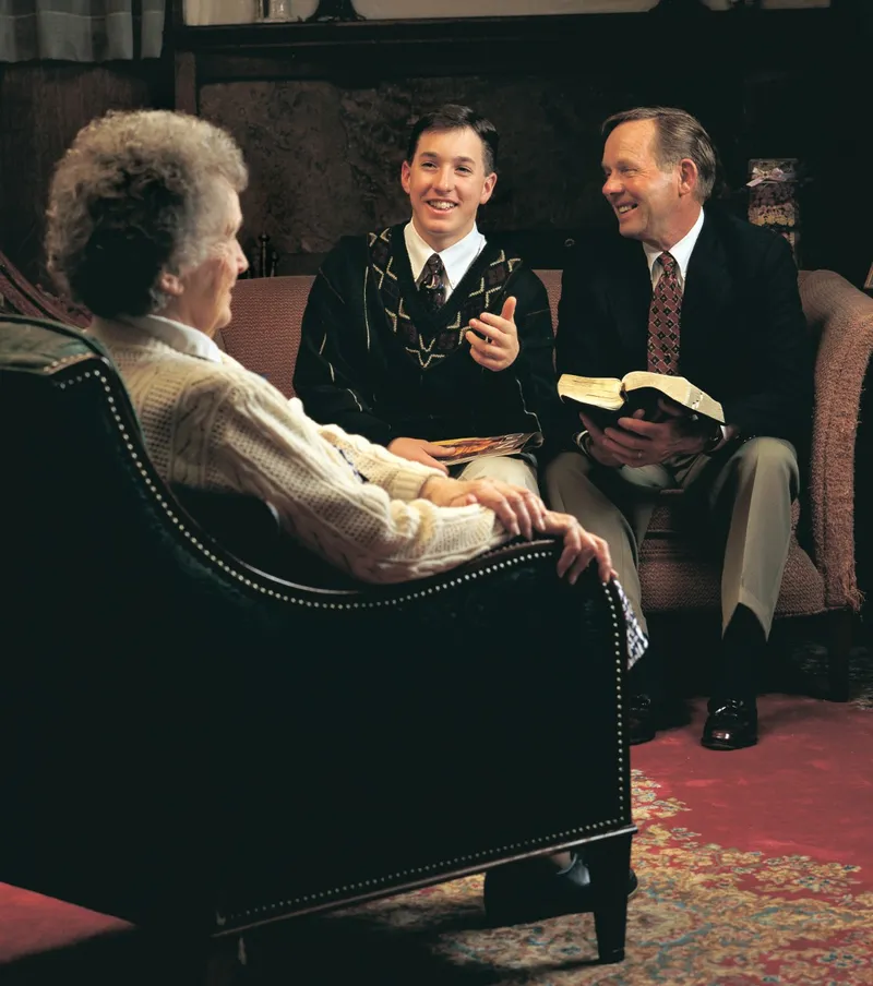 Ministering (Home Teaching); GAK 614; Mosiah 23:14–18