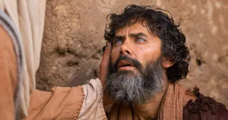 Jesus restores the sight of a blind man