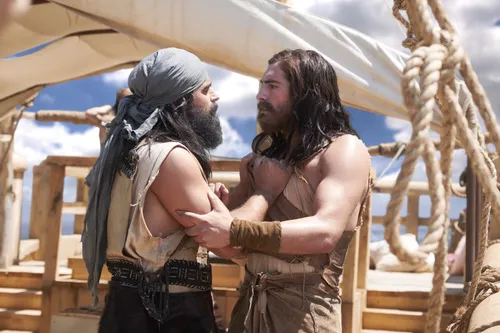 Nephi and Laman fighting