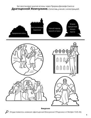 Truths Restored in the Pearl of Great Price coloring page