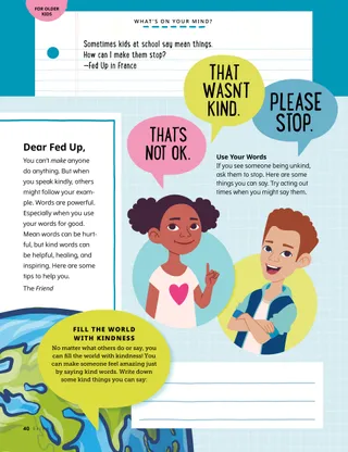 boy and girl talking