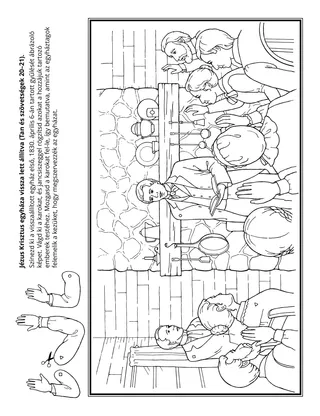 tevékenységi oldal: az egyház 1830-ban került megszervezésre