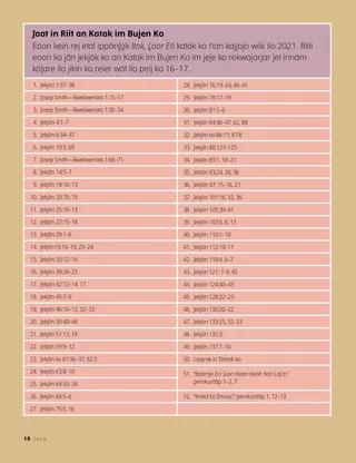 weekly scripture reading