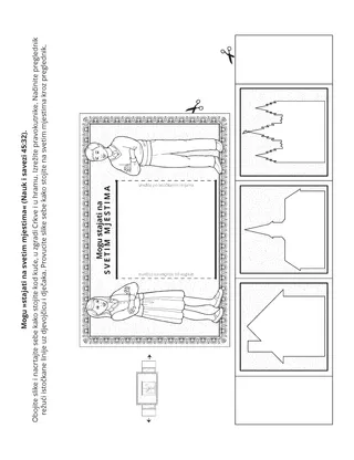 stranica aktivnosti: mogu stajati na svetim mjestima