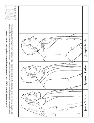 página de atividade: Jesus lidera por meio de profetas e apóstolos