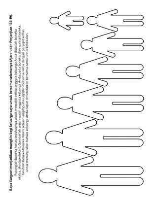 halaman kegiatan: keluarga dapat kekal selamanya