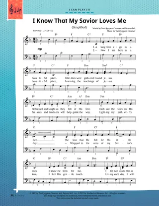 sheet music, page one