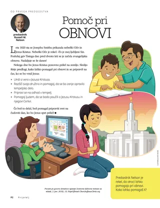 Helping with the Restoration