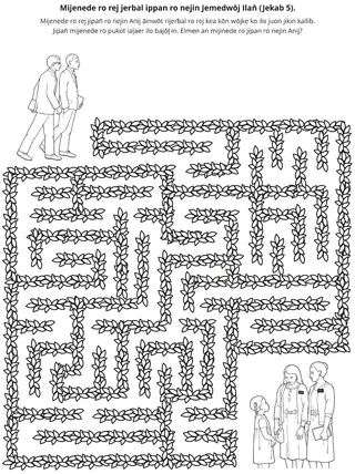 peij in m̧akūtkūt: mijenede ro rej jerbal n̄ān ajri ro nejin Jemedwōj Ilan̄