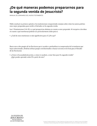 New Testament Seminary Teacher Manaul - 2023