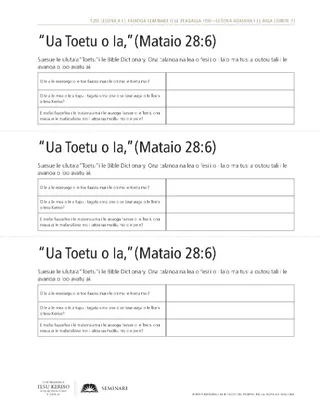 tufaaga, Ua toetu o Ia