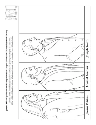 tegevusleht: Jeesus juhib prohvetite ja apostlite kaudu