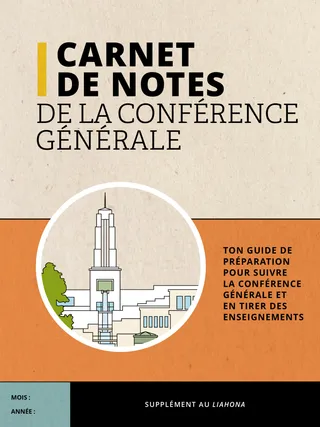 Carnet de notes de la conférence générale