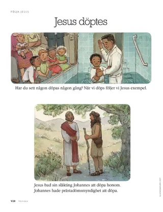 Jesus Was Baptized 1