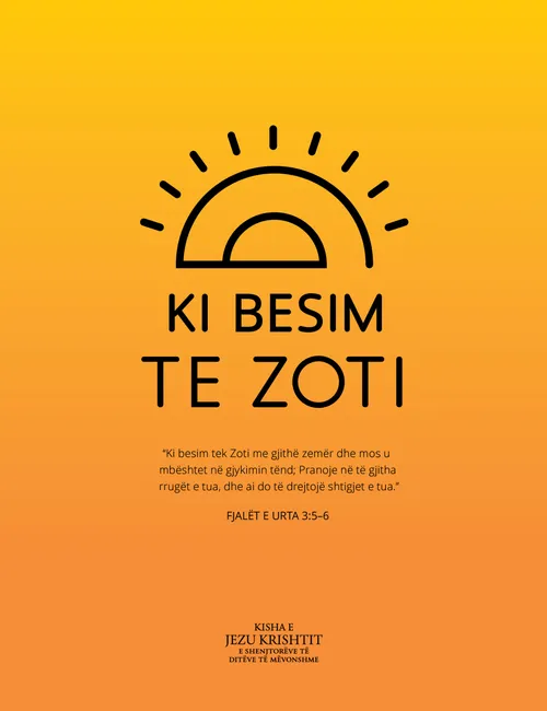 afishe “Ki Besim tek Zoti”