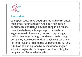 pelajaran 4 kegiatan bertindak