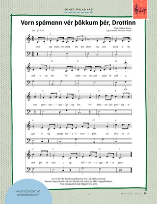 sheet music