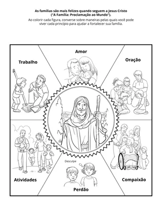 página de atividade para crianças