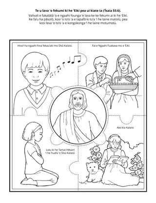 peesi ʻekitivitī ʻa e Palaimelí: Te u lava ʻo fekumi ki he ʻEikí pea ui kiate Ia