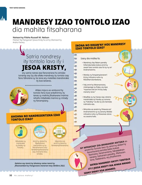 Mandresy izao tontolo izao dia mahita fitsaharana