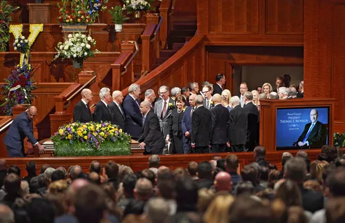 funeral for Thomas S. Monson