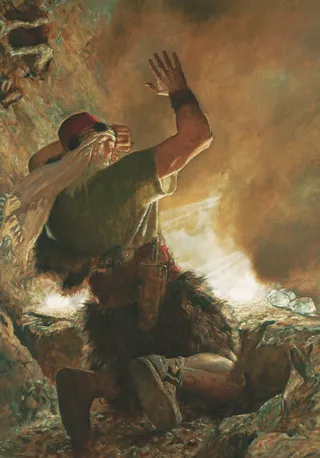 Brother of Jared Seeing the Finger of the Lord