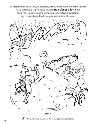 Jonah coloring page
