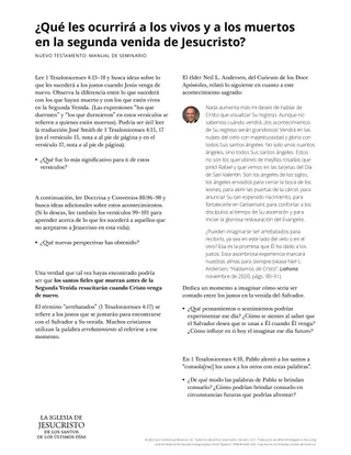 New Testament Seminary Teacher Manaul - 2023