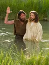John baptizing Jesus