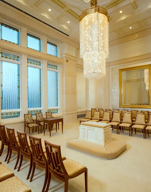 Sealing room in the Sapporo Japan Temple.