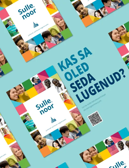 noorte juhise plakat