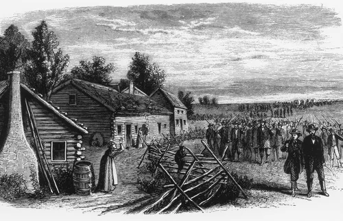 etching of Zion’s Camp