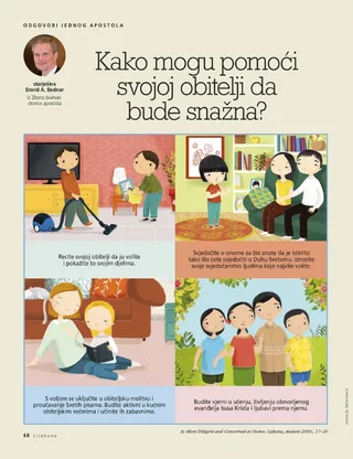 How can I help my family be strong